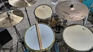 Jazz Tuning Test | Tama Club Jam with Remo Renaissance Diplomat Heads & Zildjian City Pack Cymbals