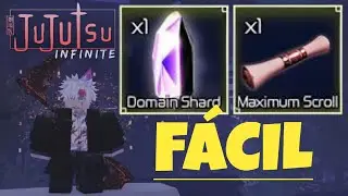DOMINIO Y MAX SCROLL F&Aacute;CIL ✅| JUJUTSU INFINITE