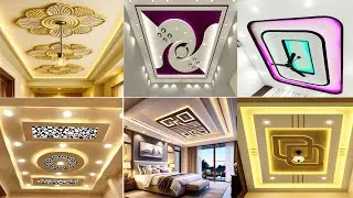 false ceiling | latest false ceiling design for modern bedroom & living room | gypsum vs pop ceiling