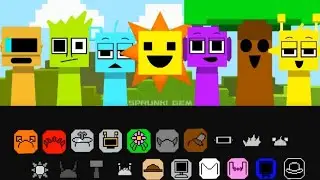 Sprunki But MINECRAFT Version Normal VS Horror All Characters #Sprunki #Incredibox