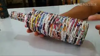 Garrafa decorada!