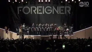 Rocklin High School choir and Foreigner perform 'I Want to Know What Love Is' | RAW