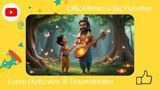 Little Dhruva&rsquo;s Big Devotion | Song based Story | Learn Dedication & Determination👶