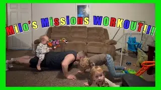 Milo, Indy, and Isla's 15 Min Kids' HIIT Workout | Brain Break Fun Kid Exercise!!!