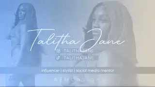 YouTube Intro for Talitha Jane