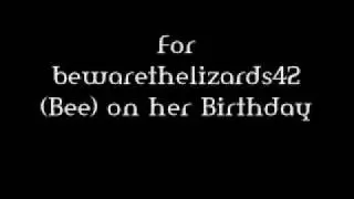 Music for Bee on her birthday