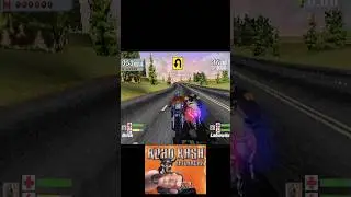 mengejar police ROAD RASH jailbreak #shorts #ps1 #gameplay