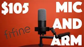Desktop Mic Setup for WFH or Content Creation | Fifine K688 and BM88