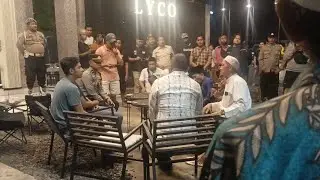 Pengamanan Aksi Massa Di Lyco Cafe Sampang