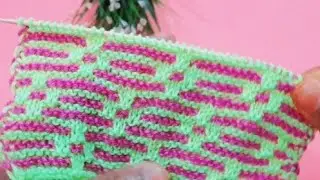 Two Colours Knitting pattern  for baby sweater, Ladies cardigan #viral 