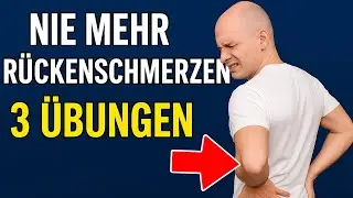 Rückenschmerzen am Morgen? Mach diese 3 Übungen bis an dein Lebensende!