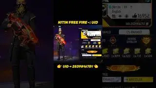 nitin free fire uid