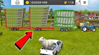 Fs 16 Make Sheep Food Gameplay | Farming Simulator 16 Grass Cutting - Timelapse #fs16 