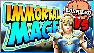 Lonnieyo vs *IMMORTAL MAGE* - Solo VS Squads | Realm Royale