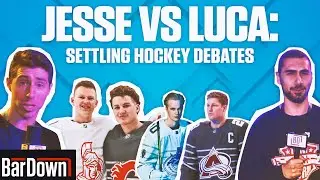 JESSE AND LUCA SETTLE HOCKEY DEBATES WITH NHL PLAYERS