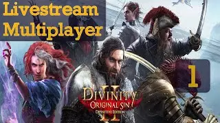 Divinity: Original Sin 2- Livestream Multiplayer (Part 1) 