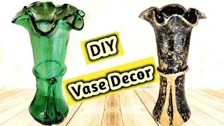 Elegant Vase Glass Vase Restoration Bringing Vintage Beauty Back to Life #diy #craft #art