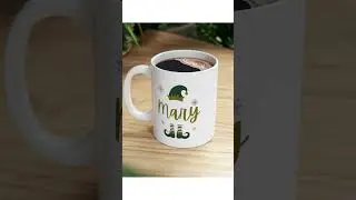 Personalized Elf Christmas Mugs