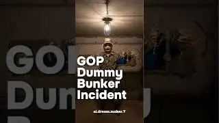 GOP Dummy Bunker Incident | Korean DMZ Psychological Horror 📻👁️ #shorts