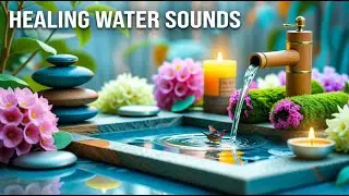 Relaxing Music for Healing + Water Sounds 🌿 Relieve Stress, Calm Anxiety & Depression, Deep Sleep