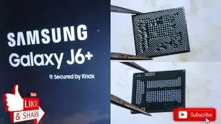 samsung j6+ hang on logo reball cpu emmc
