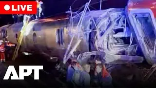 WATCH LIVE | 39 Dead, 122 Hurt as Trains Collide in Southern Spain | APT