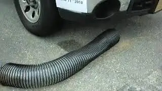 Flexaust's Flex-Tube&reg; PV crush resistant all-plastice Flexible hose