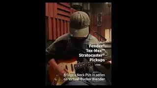 Fender Tex-Mex w/ Virtual-Bucker Blender #guitar #stratocaster #ギター #fender #guitarplayer #guitarist