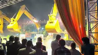CATERPILLAR Excavator 321 ,322 and 324 machine launching ceremony.