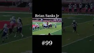 Tackle for loss #briansanksjr #bsanksjr #football
