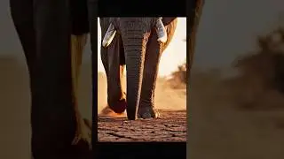 Calm as Thunder 🐘 | The Quiet Power of an Elephant #wildlifeclips #elephantday #worldelephantday