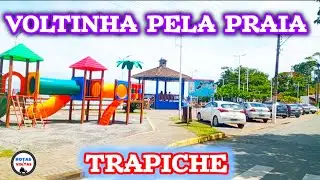 Passeio na orla do trapiche em Penha SC 