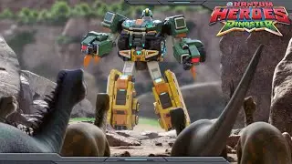 [DINOSTER1] Attack of the Tiny Dinos and more | Quantum Heroes: Dinoster | S1 EP19~22