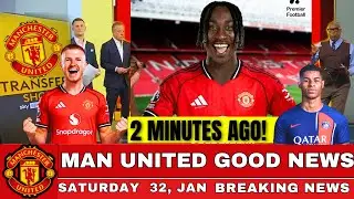 🚨JUST NOW🤩THIS EVENING! 100% CONFIRMED✅Man United HOT TRANSFER NEWS & UPDATES SHAKES UP#manutdnews