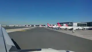 AIRPLANE ✈️ AFTER LANDING PARKING IN AIRPORT 