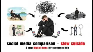 Social Media vs Reality: The 3-Step Detox to Stop Comparing Yourself 🚫