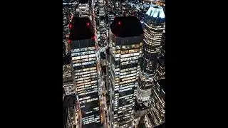 CITY LIGHTS ASMR: cinematic night flight 🌆🎧 #cityscape #dronevideo #asmr #nightvibes