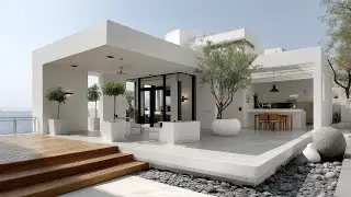 Minimalist House with Mediterranean Soul | Architecture That Feels Humany