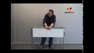 montage &eacute;vier inox