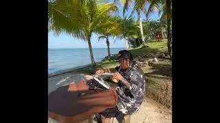 Live Beat with SP404 on an Island in Belize--F1rst Class Johnny  #F1rstClass #Sp404 #live #shorts