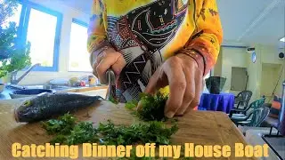 Catch & Cook off my Houseboat Veranda~Clay Tall Stories