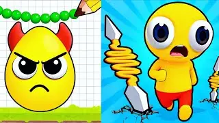 Draw To Smash Vs Snap Lancer - Up To Max Level SpeedRun Gameplay 
