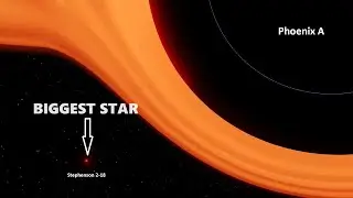 Biggest Star vs Black Hole Epic Size Comparison!