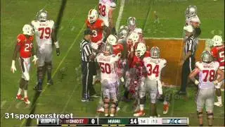 Miami Hurricanes vs Ohio State 2011