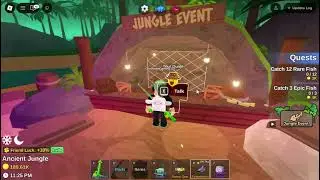 FISHING IN THE NEW PLACE, ANCIENT JUNGLE??? - ROBLOX FISH IT EPS 7