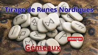 RUNESCOPE♊ G&Eacute;MEAUX  Tirage Runique Sagesse des Pierres Sacr&eacute;es INTEMPORELLE  @rossella-guerisseuse ​