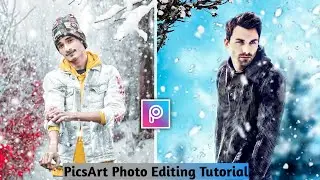 2021 Winter Photo Editing ☃️ | Snowfall Photo Editing Tutorial-RS EDITS