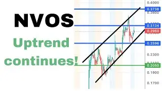 #NVOS 🔥 uptrend continues! 0.5 next? $NVOS