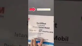 Dealer Resmi 3M Autofilm Palembang