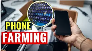 What is a phone farm?